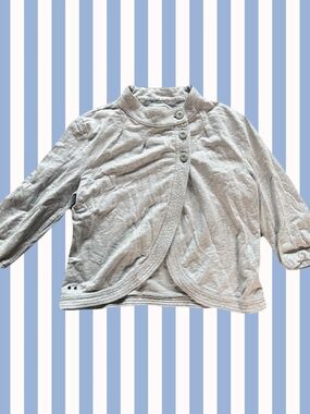 Converse One Star Y2K Wrap Cardigan 100% Cotton Size M